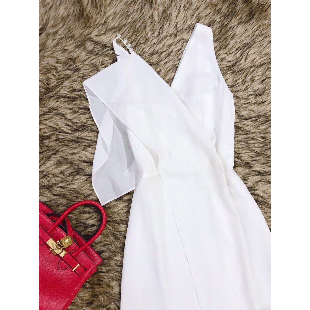 [ xả kho ] MiD Váy đầm trắng quyến rũ V1160 Mie Design kèm ảnh thật