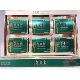 TINH DẦU THÔNG ĐỎ HÀN QUỐC LOẠI THƯỢNG HẠNG 180 VIÊN