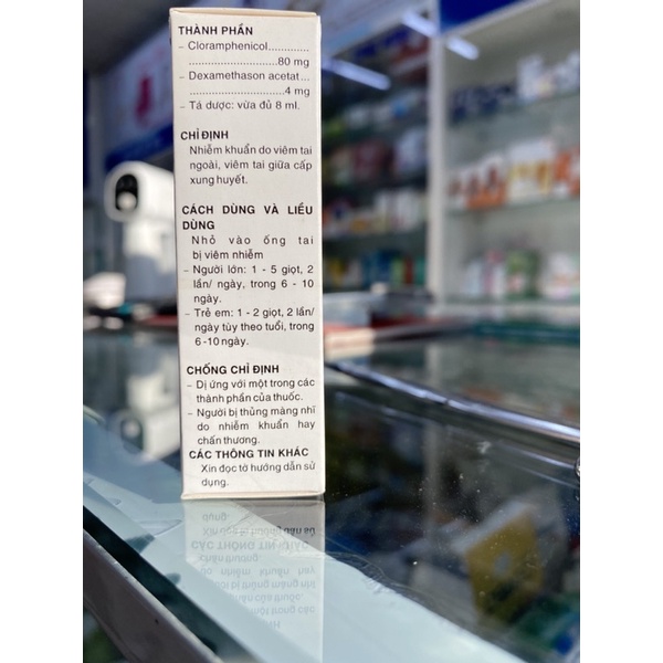 Otifar dung dịch nhỏ sạch tai