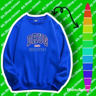 💥[Có VIDEO + ẢNH THẬT] Áo sweater - Áo nỉ bông tay dài UNISEX Dru Nam Nữ đều mặc được
