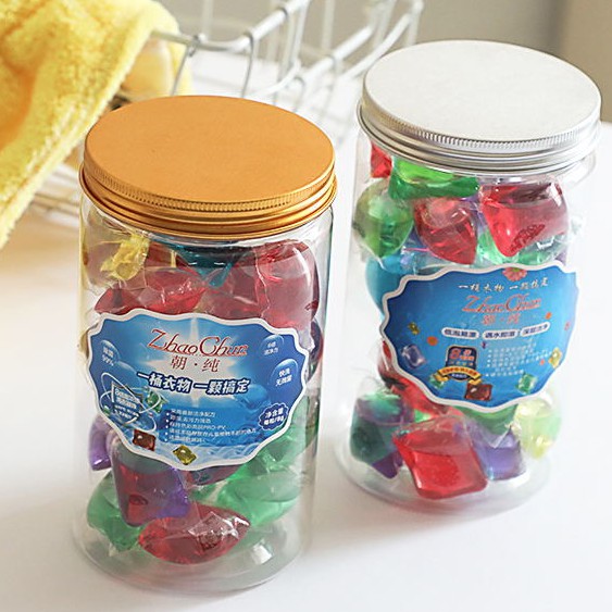 [30v 1 hộp]Viên Giặt Hot Trend Nhiều Mùi - Thay Thế Bột Giặt+Nước Xả - Giặt Tay Giặt Máy Đều OK
