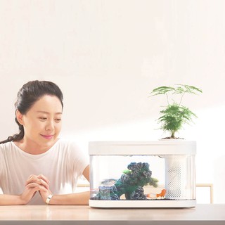 BỂ CÁ THỦY SINH XIAOMI HF-JHYG001/Xiaomi HFJH Mini(không bao gồm cây và phụ kiện)