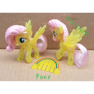 Mô hình Ngựa Pony hàng Mcdonald's (Kèm lược chảy lông)