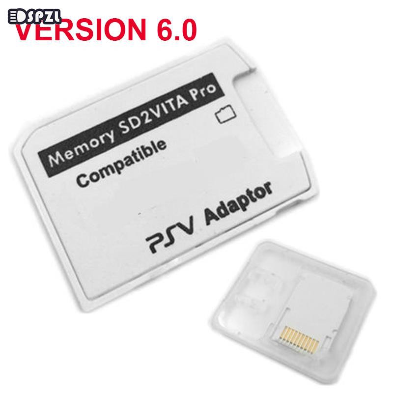 PSV Vita Memory Card Converter Adapter 6.0 Version SD2Vita System 3.60 Smart Game Controller SD2V-6.0-PRO Cracked