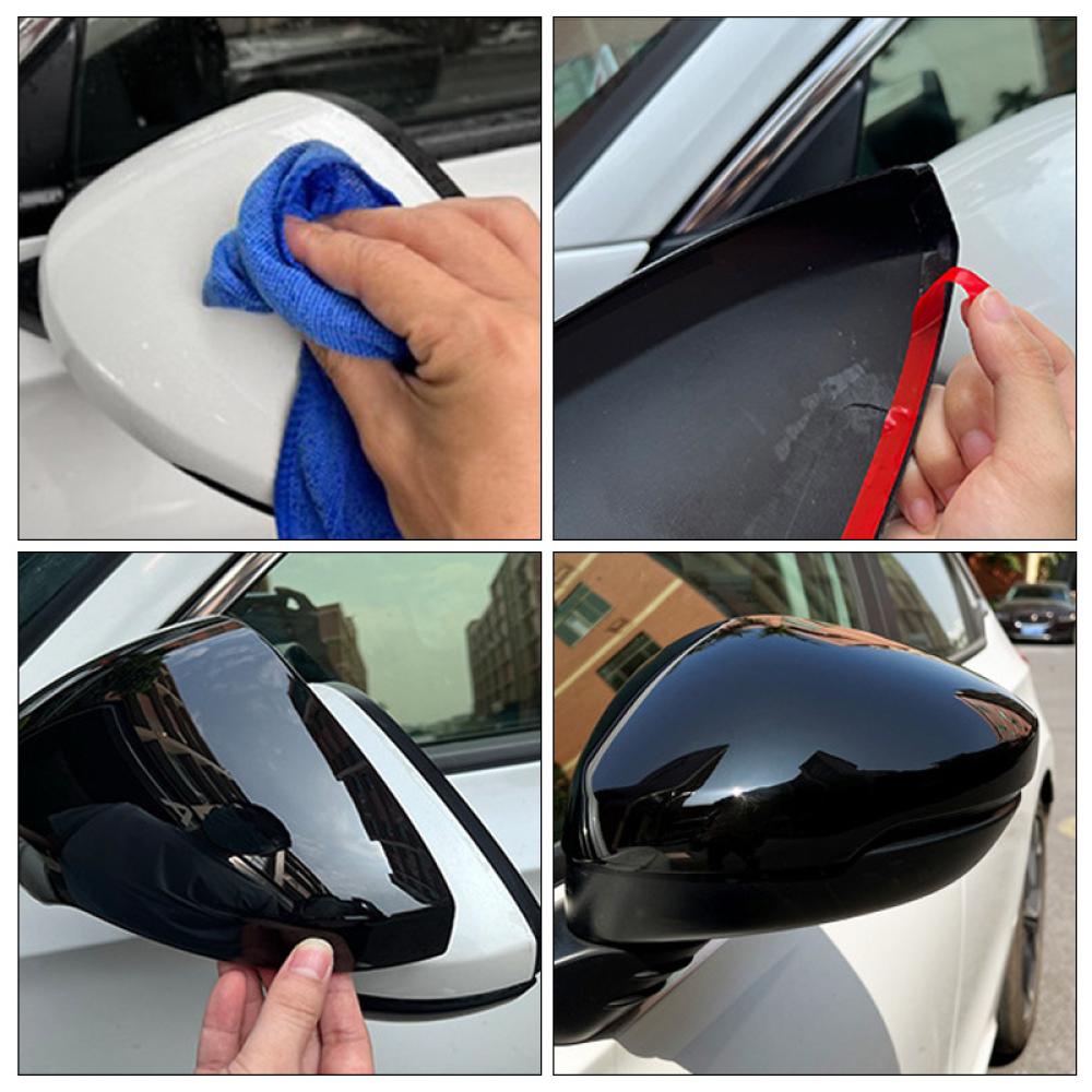 Bộ 2 Ốp Gương Chiếu Hậu Bằng Sợi Carbon Cho Honda Civic 11th 2022 ABS R3V5