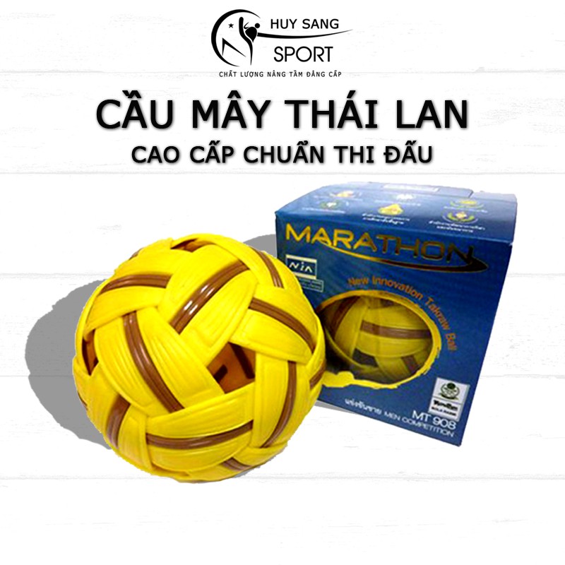 Quả Cầu Mây Thái Lan Chuẩn Thi Đấu - 908,909 Huy Sang Sport - Hàng Cao Cấp