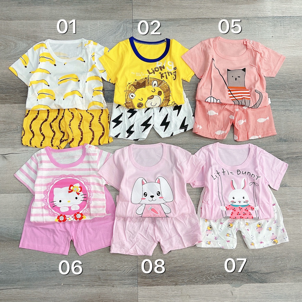 SALE!!! BỘ CHO BÉ 100% COTTON MỀM MÁT HÀNG QUẢNG CHÂU
