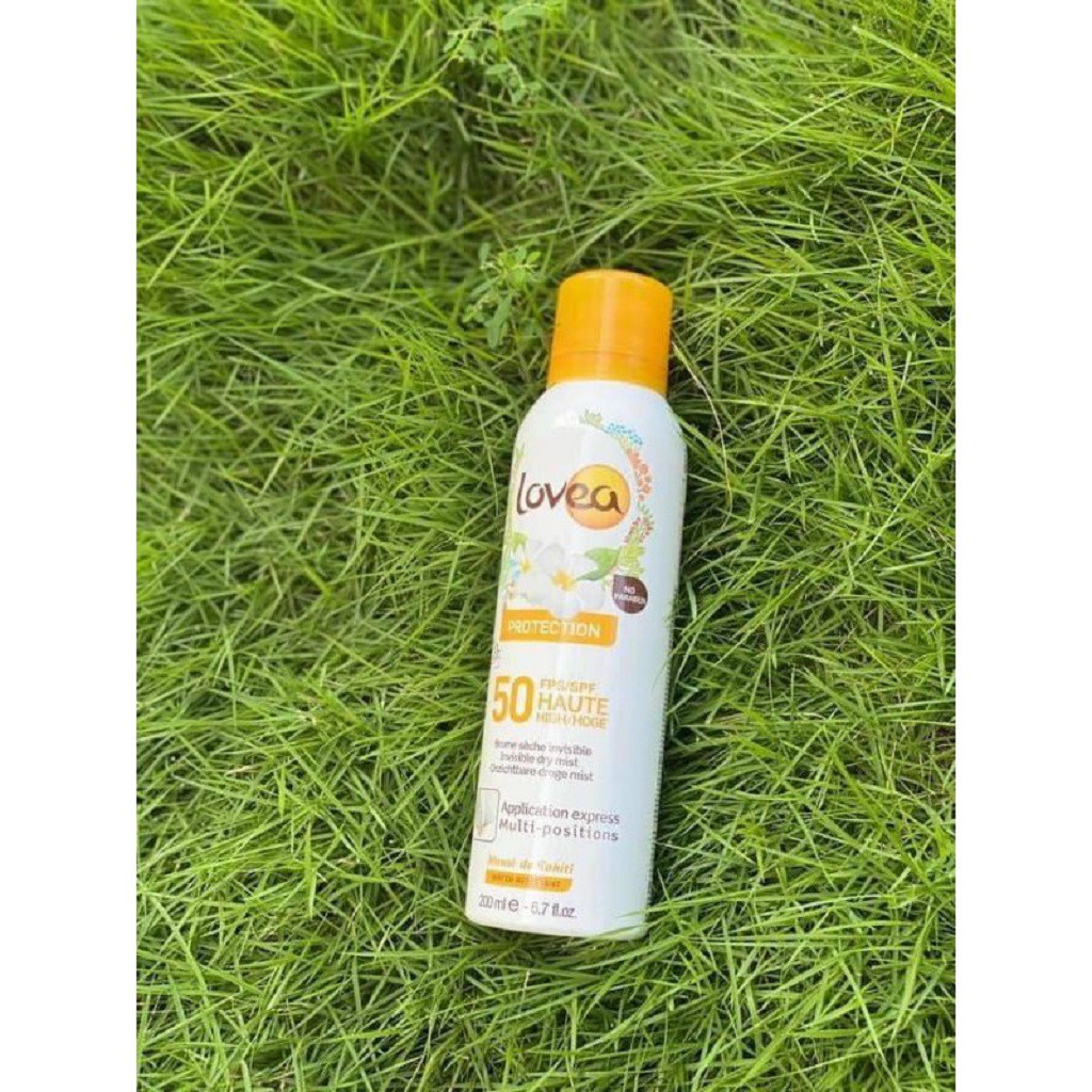 Xịt Chống Nắng Lovea SPF50 200ml