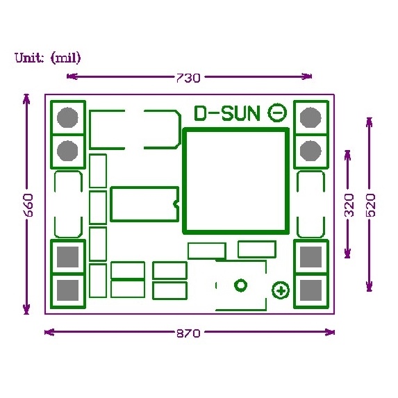Mô đun hạ áp DC-DC 3a MP1584EN Ultra LM2596