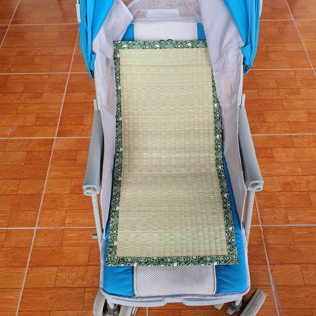 Chiếu Điều Hoà Cho Bé - Chiếu Cói Tatami Xuất Nhật Trải Giường, Cũi, Xe Đẩy Cho Bé