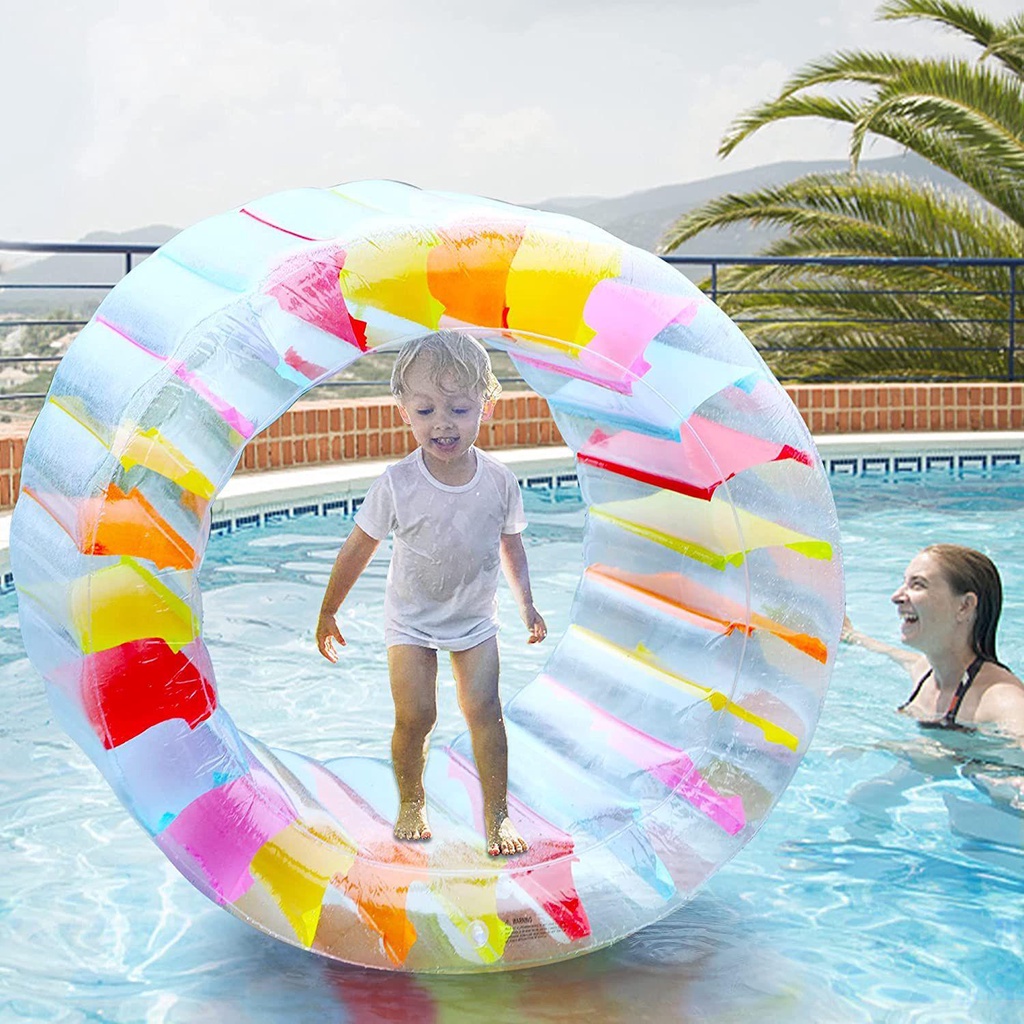 Bánh Xe Lăn Nước Bằng Nhựa PVC Vui Nhộn Cho Bể bơi