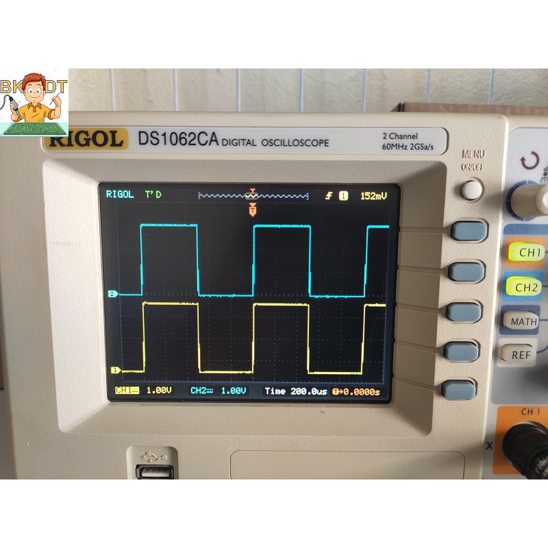 Máy hiện sóng Rigol DS1062CA cao cấp đã qua sử dụng
