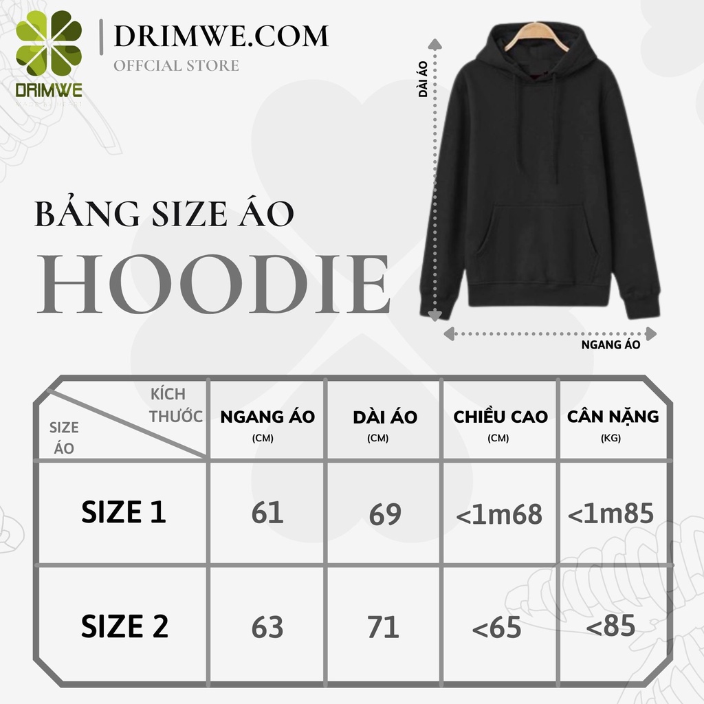 Áo hoodie local brand chính hãng hoodie unisex nam nữ form rộng Drim Hoodie Linghting đen ngươc