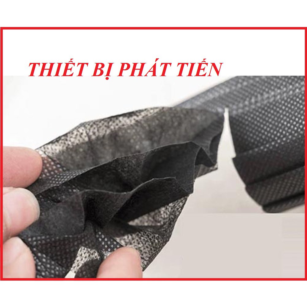 Bộ 4 Hộp Khẩu Trang Y Tế 4 Lớp Than Hoạt Tính Nam Anh Màu Đen (Hộp 50 Cái)