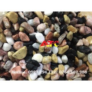 Đá sỏi màu trang trí (túi 2kg)