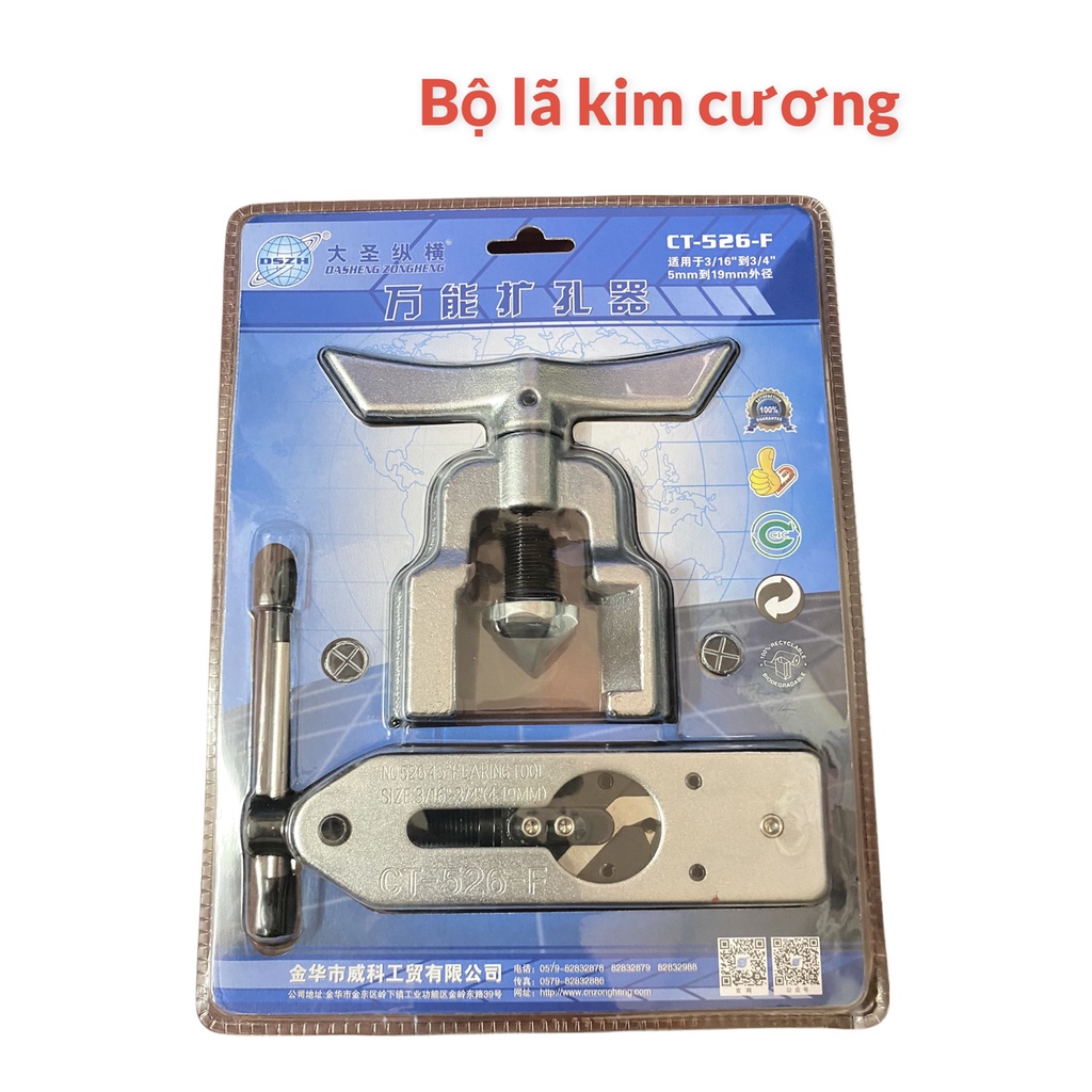 [Mã ELHA22 giảm 6% đơn 300K] Bộ lã ống đồng kim cương CT526 cao cấp