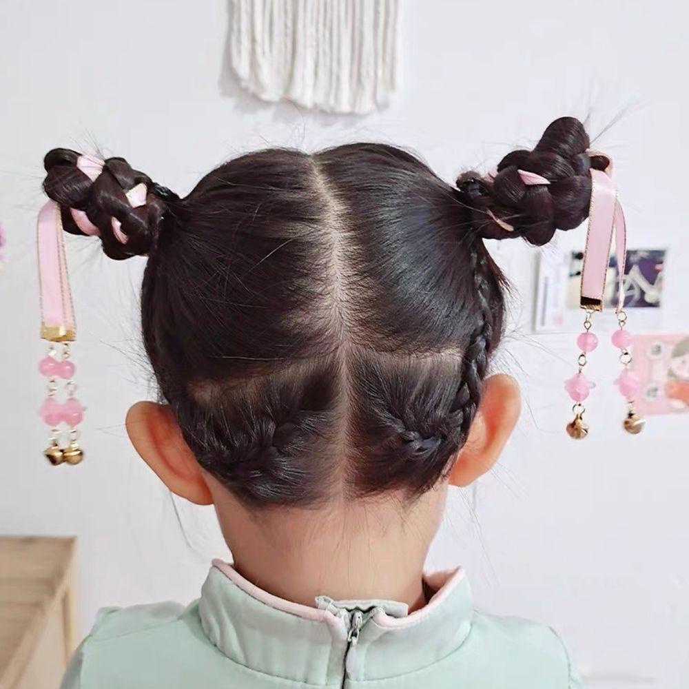 Dây Buộc Tóc Phong Cách Trung Hoa Cổ Điển Dễ Thương Dùng Làm Đạo Cụ Chụp Ảnh