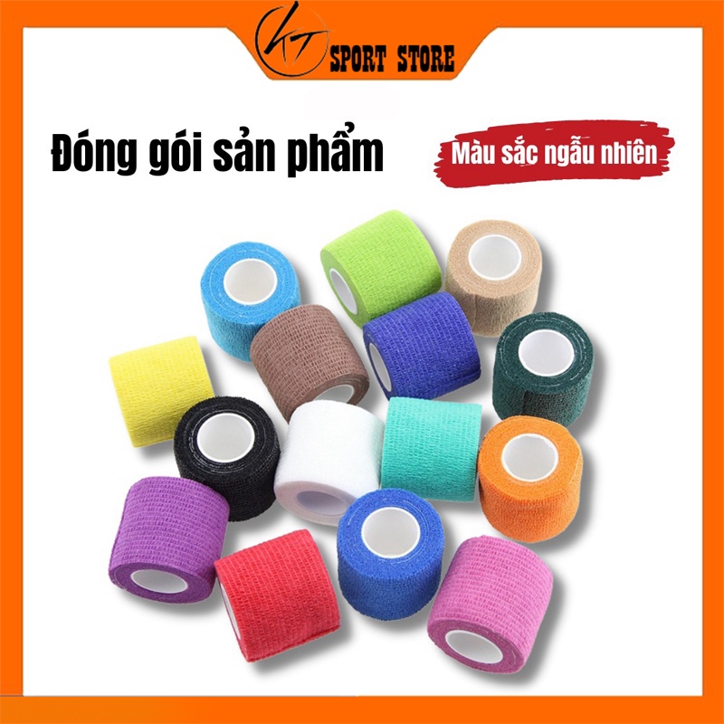 Băng keo thể thao cao su non vải tự dính ,quấn cổ chân ,Cổ tay, Chống chấn thương