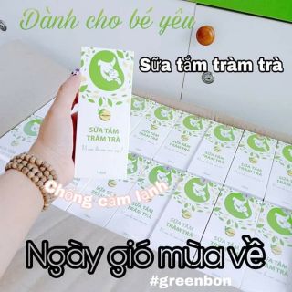 Sữa tắm tràm trà cho bé