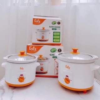 Nồi nấu chậm 1,5 lít Fatz baby SPFB9015MH và Nồi nấu chậm 2,5 lít, nồi 2,0 lít