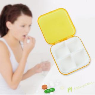 Hộp Đựng Thuốc Mini 4 Ngăn