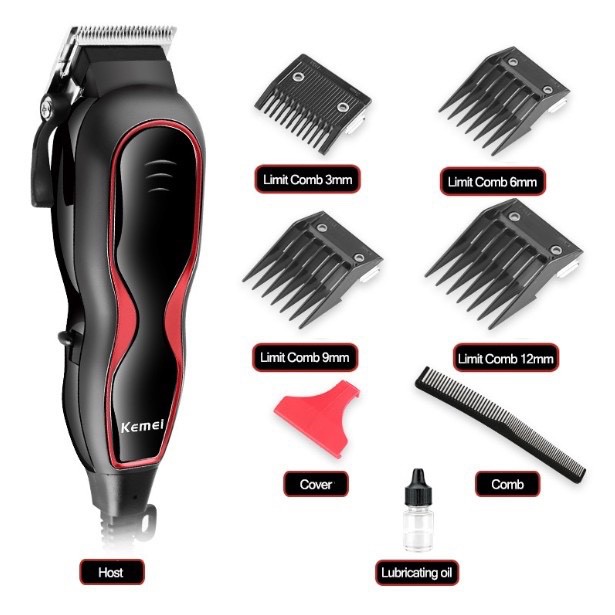 Tông đơ cắt tóc chuyên nghiệp KM-1027 có dây thế hệ mới - Tông đơ điện siêu bền