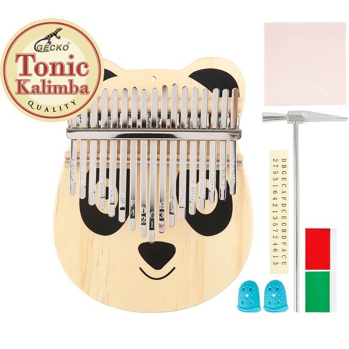 Đàn kalimba 17 phím Kungfu Panda M17-Tặng đủ phụ kiện như hình trợ giá Shopee cho bạn mua hàng lần đầu