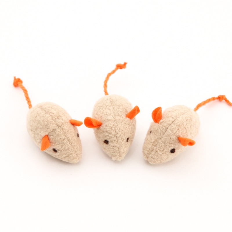 Chuột Nhồi Bông Đồ Chơi Cho Mèo Cưng