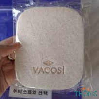 Bông bọt biển rửa mặt tẩy tế bào chết Vacosi/Miếng rửa mặt vacosi