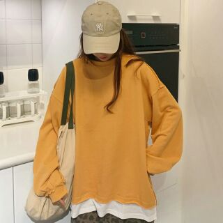 Áo thun ulzzang Áo nỉ da cá ulzzang