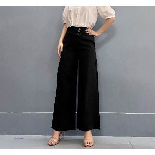 Quần Ống Suông Cạp Dây