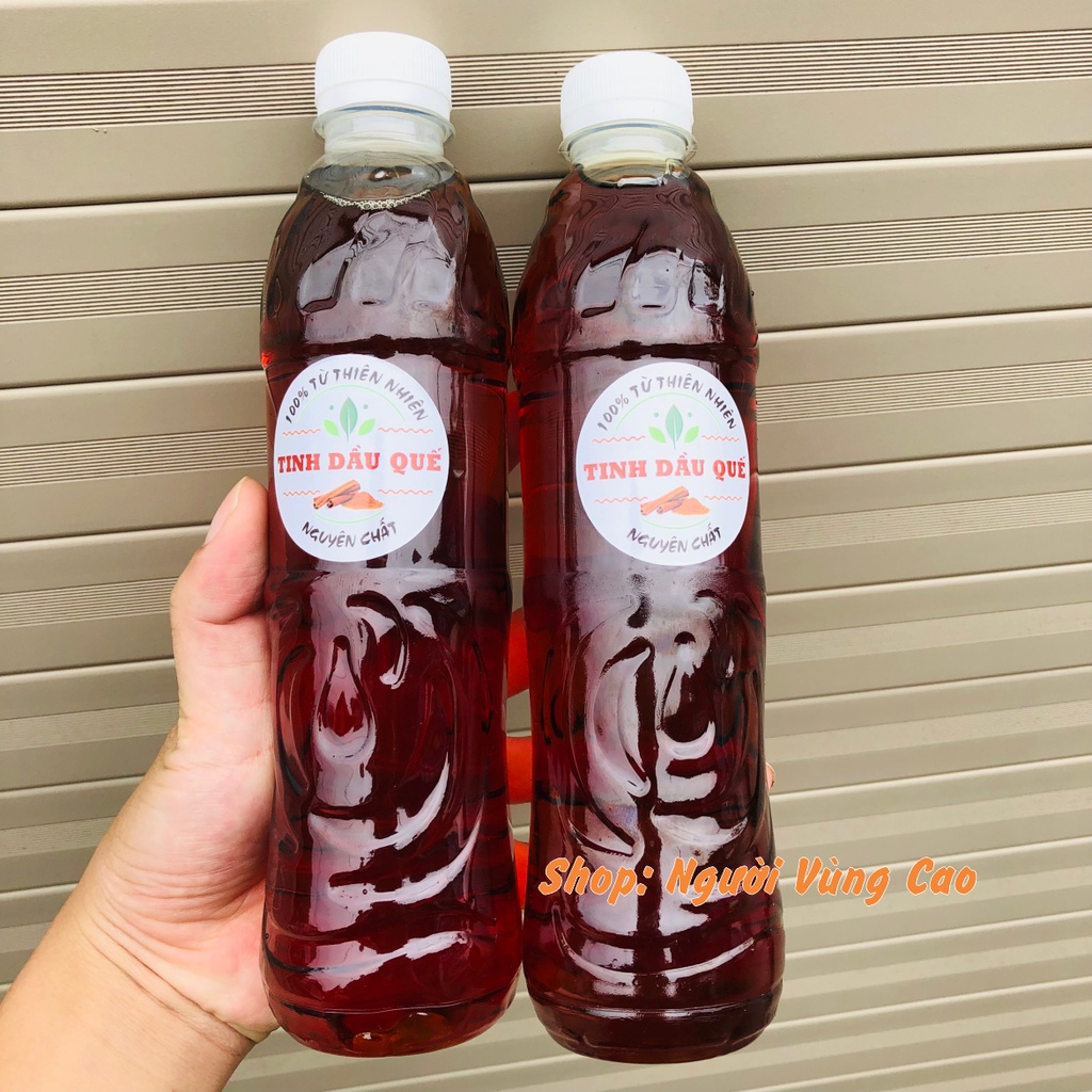 Tinh Dầu Quế Nguyên Chất - [500ml - 1 lít] - Làm Thơm Nhà, Khử Mùi, Xua Đuổi Côn Trùng, Giảm Căng Thẳng, Mệt Mỏi