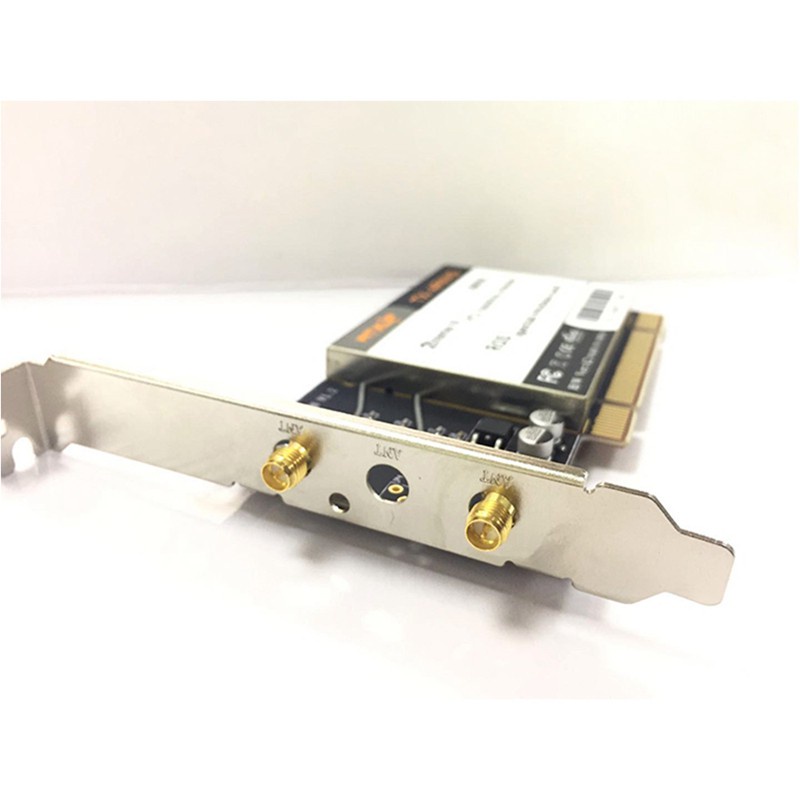 Bộ Chuyển Đổi Thẻ Mạng Không Dây Wtxup Atheros Ar9223 Pci 300m 802.11b / G / N Với 2 Ăng Ten | BigBuy360 - bigbuy360.vn