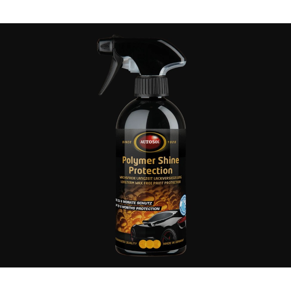 WAX PHỦ BÓNG GỐC POLYMER ĐỘ BÓNG CAO, BÁM LÂU PHÙ HỢP SƠN BÓNG VÀ SƠN MỜ AUTOSOL POLYMER SHINE PRODECTION 500ML #39009