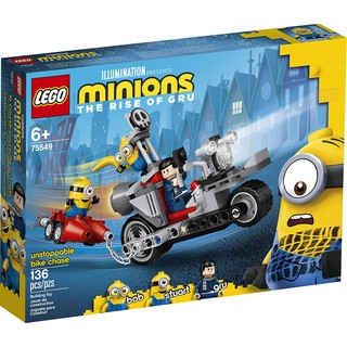 Đồ chơi LEGO MINIONS - Cuộc Truy Đuổi Tốc Độ - Mã SP 75549