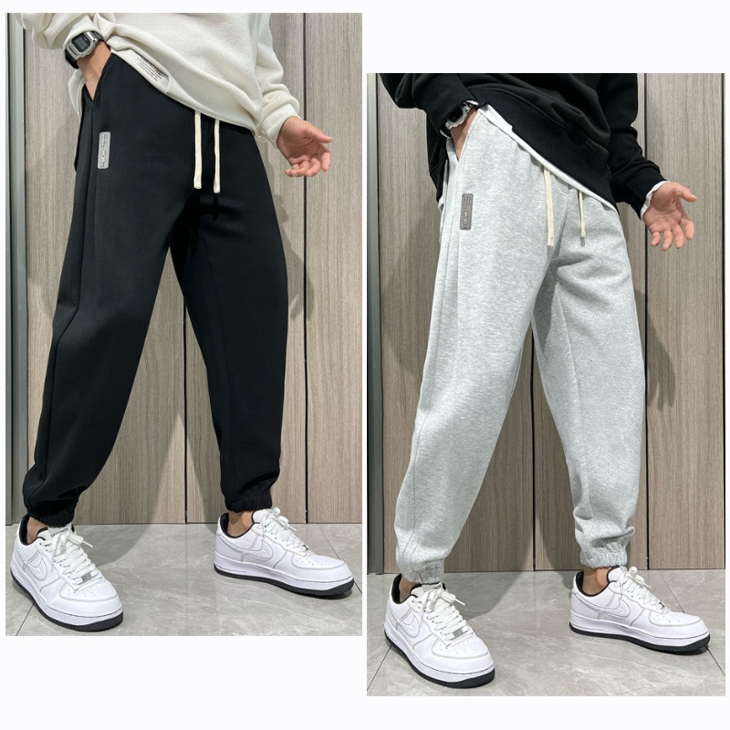 Quần Jogger thể thao Nam Nữ Hè - Đông bo thun chất vải thun nỉ và da cá