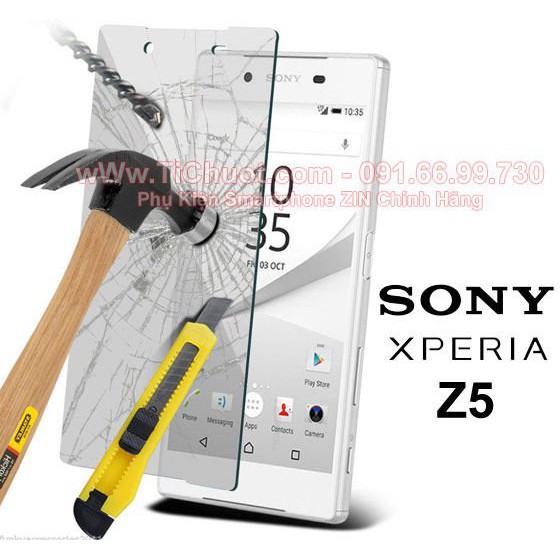 Kính Cường Lực SONY Z5 có mài cạnh 2.5D