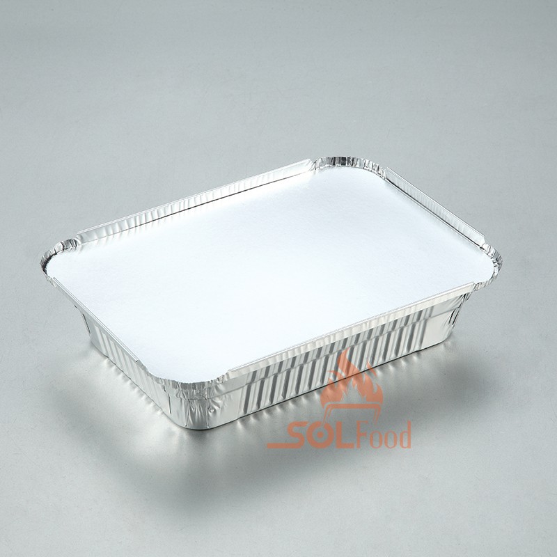 Set 50 Hộp,khay nhôm đựng thực phẩm dùng 1 lần mã WB220-1 - 1000ml - Có chứng nhận ATTP