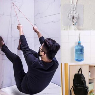 ⚡Combo 5 móc dán tường siêu dính siêu chắc treo đồ chịu lực 10kg mini trong suốt⚡
