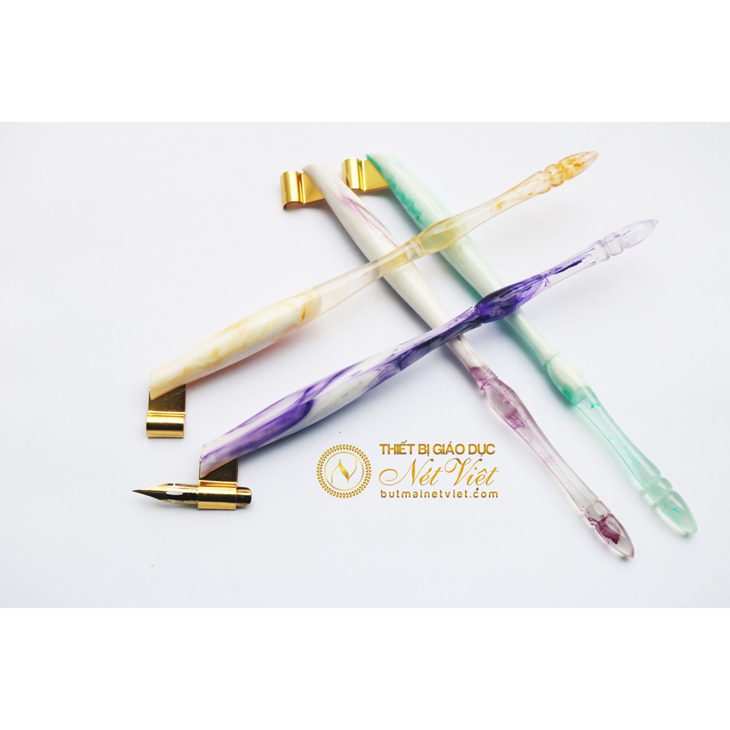 Quản chéo viết Calligraphy cao cấp - Cán bút viết thư pháp
