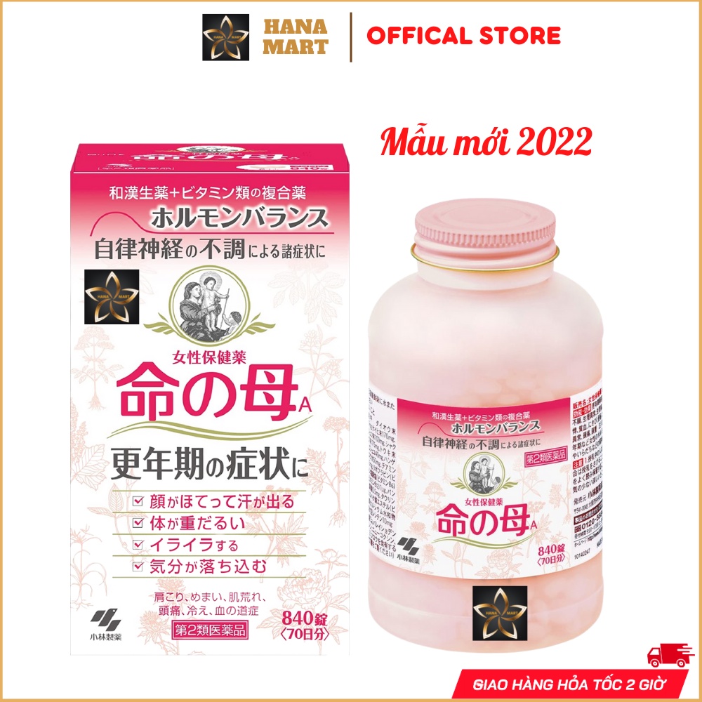 Viên Uống Tiền Mãn Kinh Kobayashi 840 Viên