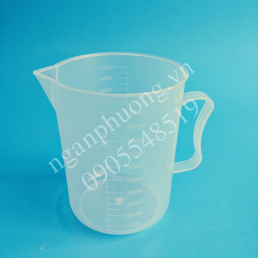 CA NHỰA 1 LIT, CA ĐONG NHỰA CÓ VẠCH CHIA 1000ML