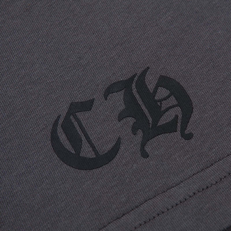 Ready Stock Chrome Hearts Sanskrit Letter Print Couples Cotton T-Shirts Summer Sports Casual Short Sleeve Tops Unisex