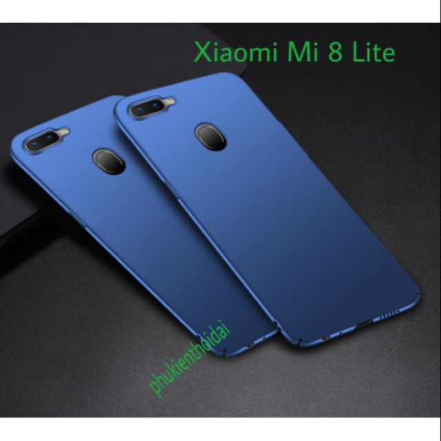 Ốp lưng Xiaomi Mi 8 Lite 💥Freeship💥 Nhám nhung nhựa dẻo mỏng