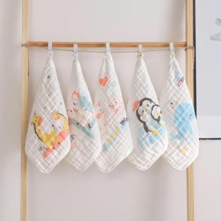 Set 5 khăn mặt xô 6 lớp sợi tre Asmarrt