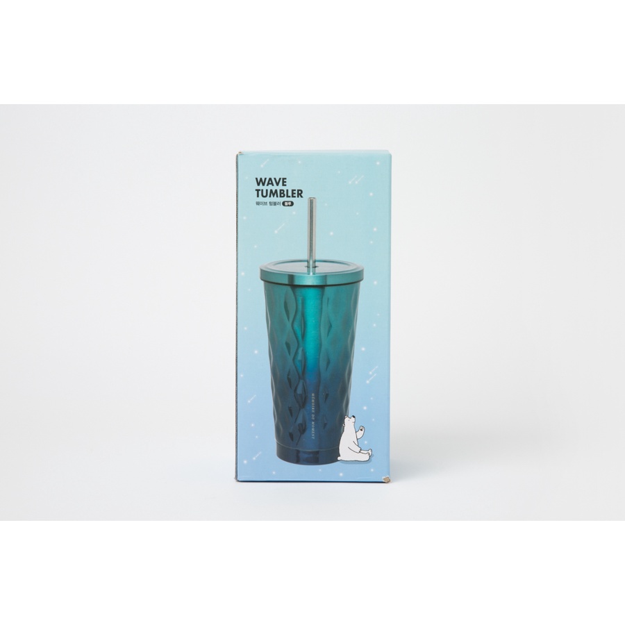 Cốc Nước ARTBOX Hàn Quốc 600ml Màu Xanh Lam Ombre