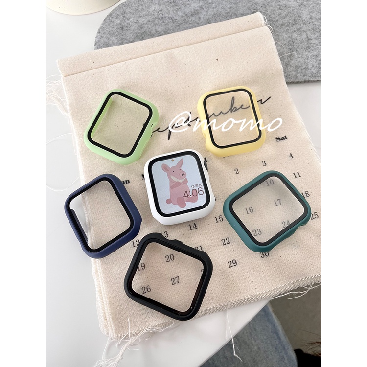 Ốp Bảo Vệ Mặt Đồng Hồ Apple Watch Series 7 6 SE 5 4 3 iWatch 45mm 41mm 44mm 40mm 42mm 38mm