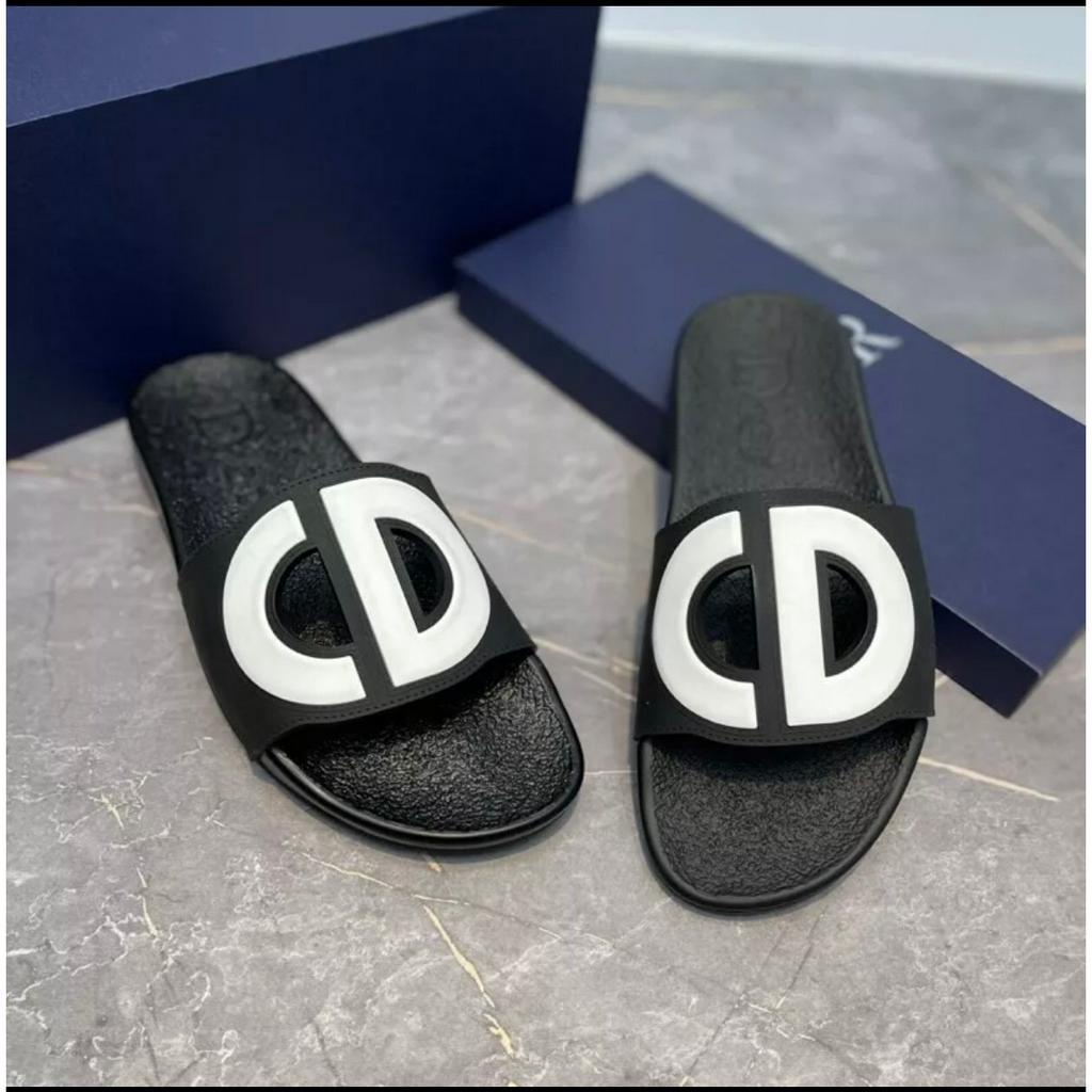 Dép quai ngang Lê Nam D.I.O.R CD Hàng Mới Nhất - Dép Quai Ngang Nam CD 2023