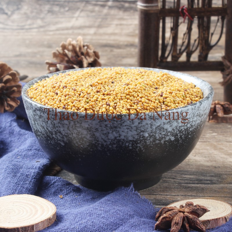 1 Kg Bạch Giới Tử (Hạt Cải Trắng) sạch,đẹp,nguyên chất.
