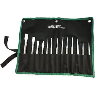 BỘ MŨI ĐỤC 13 CHI TIẾT SATA 09164